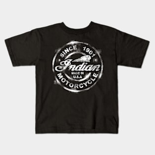 Indian Motorcycles made USA vintage Kids T-Shirt